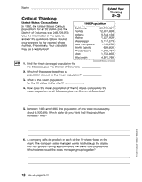 Finding the Mean on State Statistics