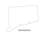 Connecticut State Map