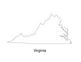 Virginia State Map