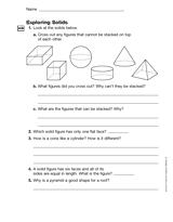 Exploring Solids (Gr. 3)
