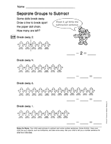 Separate Groups to Subtract (Gr. 2)