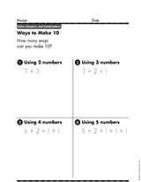 Ways to Make 10